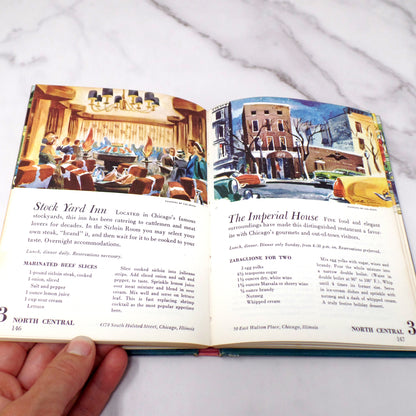 Vintage Cookbook - Ford Treasury of Favorite Recipes from Famous Eating Places (vol 2) (1954)