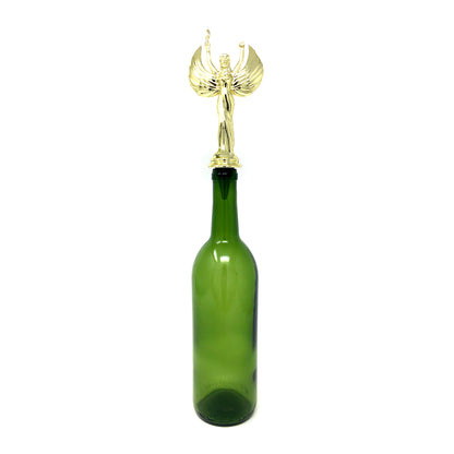 IKC Design Victory Trophy Wine Bottle Stopper with Stainless Steel Base