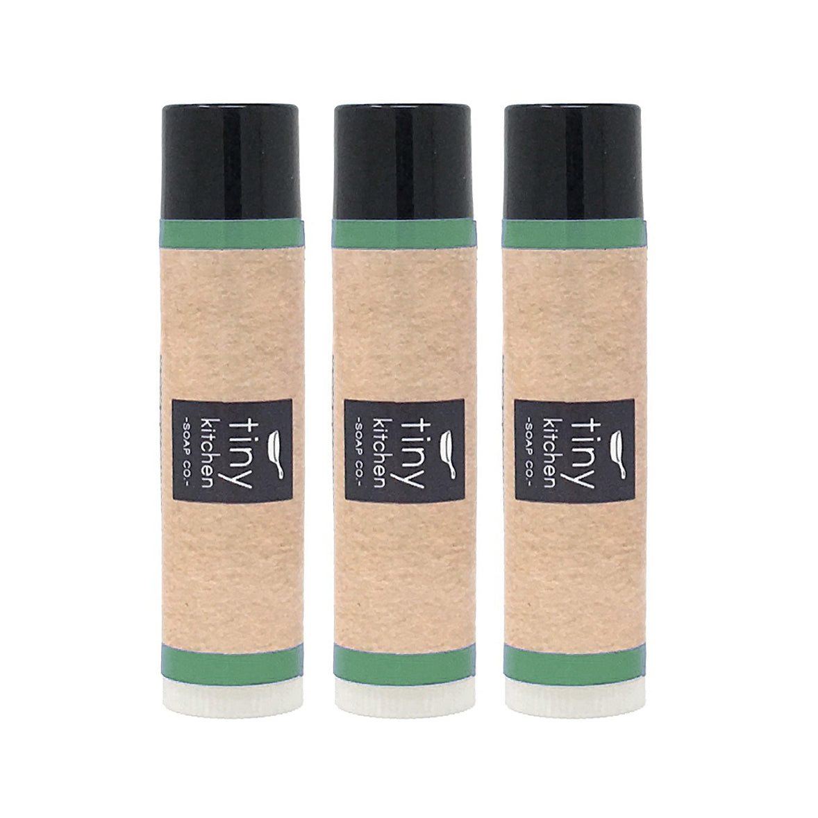 Rosemary Mint All Natural Beeswax Lip Balm - 3 PACK