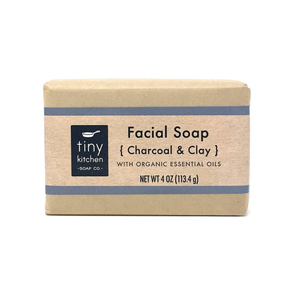 Charcoal & Clay Facial Soap