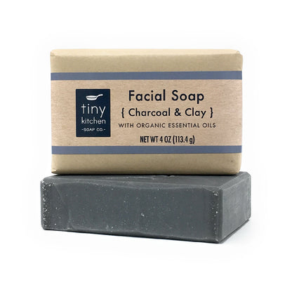 Charcoal & Clay Facial Soap