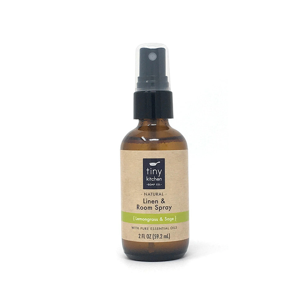 Lemongrass and Sage Essential Oil Linen and Room Spray